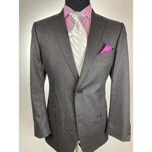 Z ZEGNA "City" Brown Modern 2Btn Sport Jacket 42R 42 R